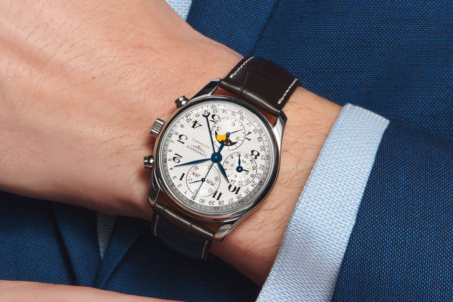 Longines Master Collection, reloj clásico suizo en DeMaio Joyería