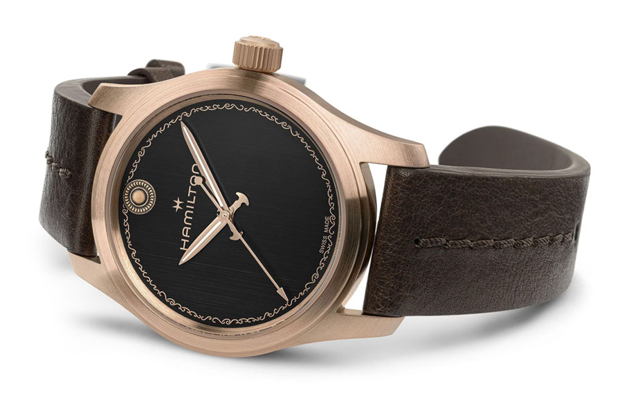 Hamilton Khaki Field Auto The Odyssey, edición limitada con caja de bronce y esfera negra